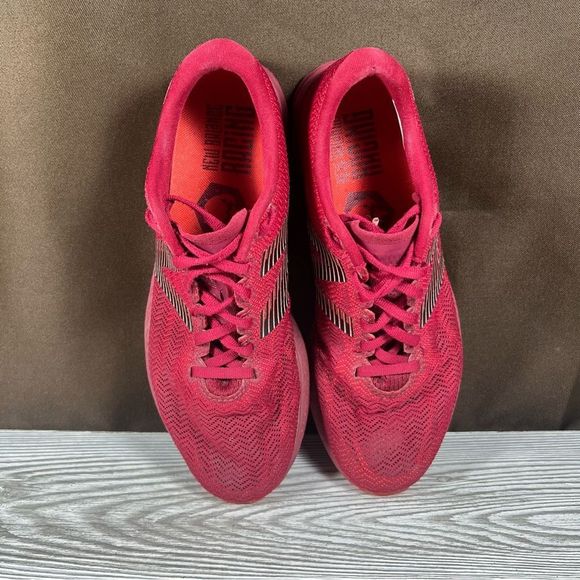 New Balance 1400 Womens Red Racing Running Shoe Sneaker Size 8 - Picture 8 of 10